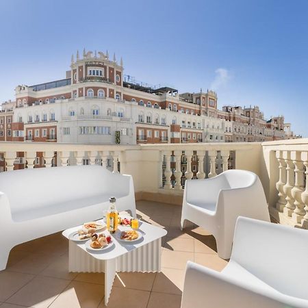 Ikonik Gran Via Hotell Madrid Eksteriør bilde