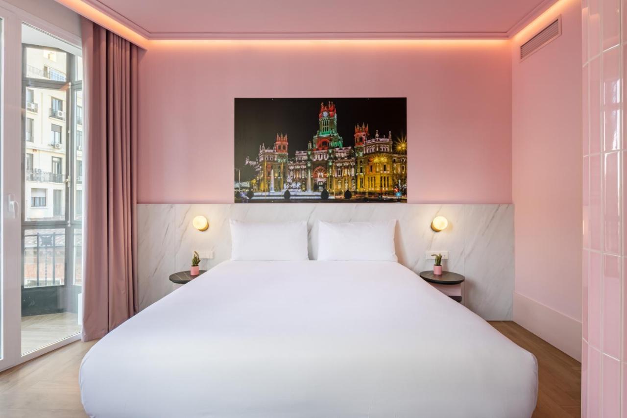 Ikonik Gran Via Hotell Madrid Eksteriør bilde
