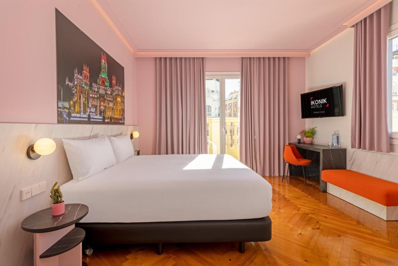Ikonik Gran Via Hotell Madrid Eksteriør bilde