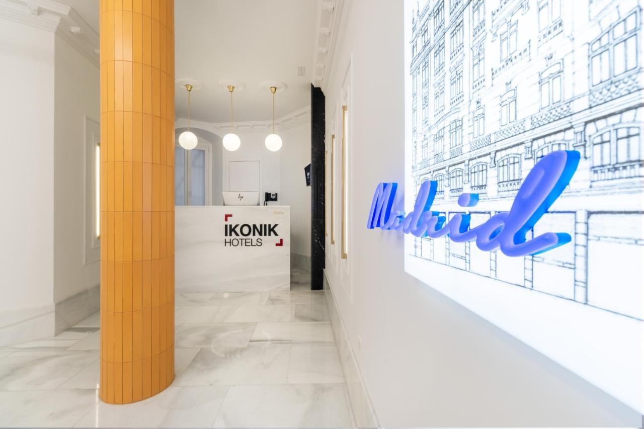 Ikonik Gran Via Hotell Madrid Eksteriør bilde
