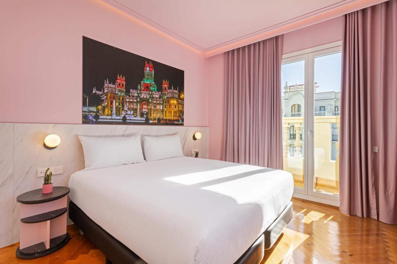 Ikonik Gran Via Hotell Madrid Eksteriør bilde