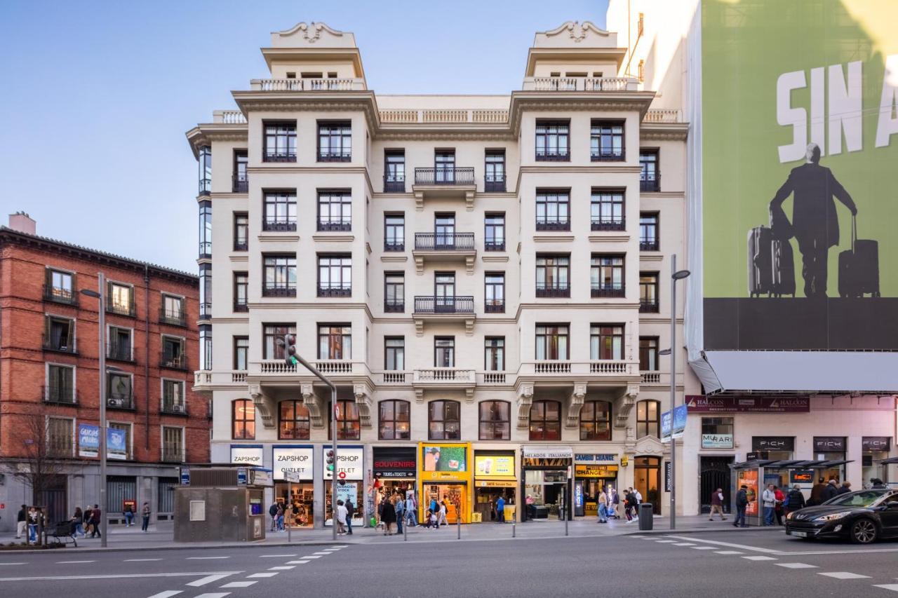 Ikonik Gran Via Hotell Madrid Eksteriør bilde