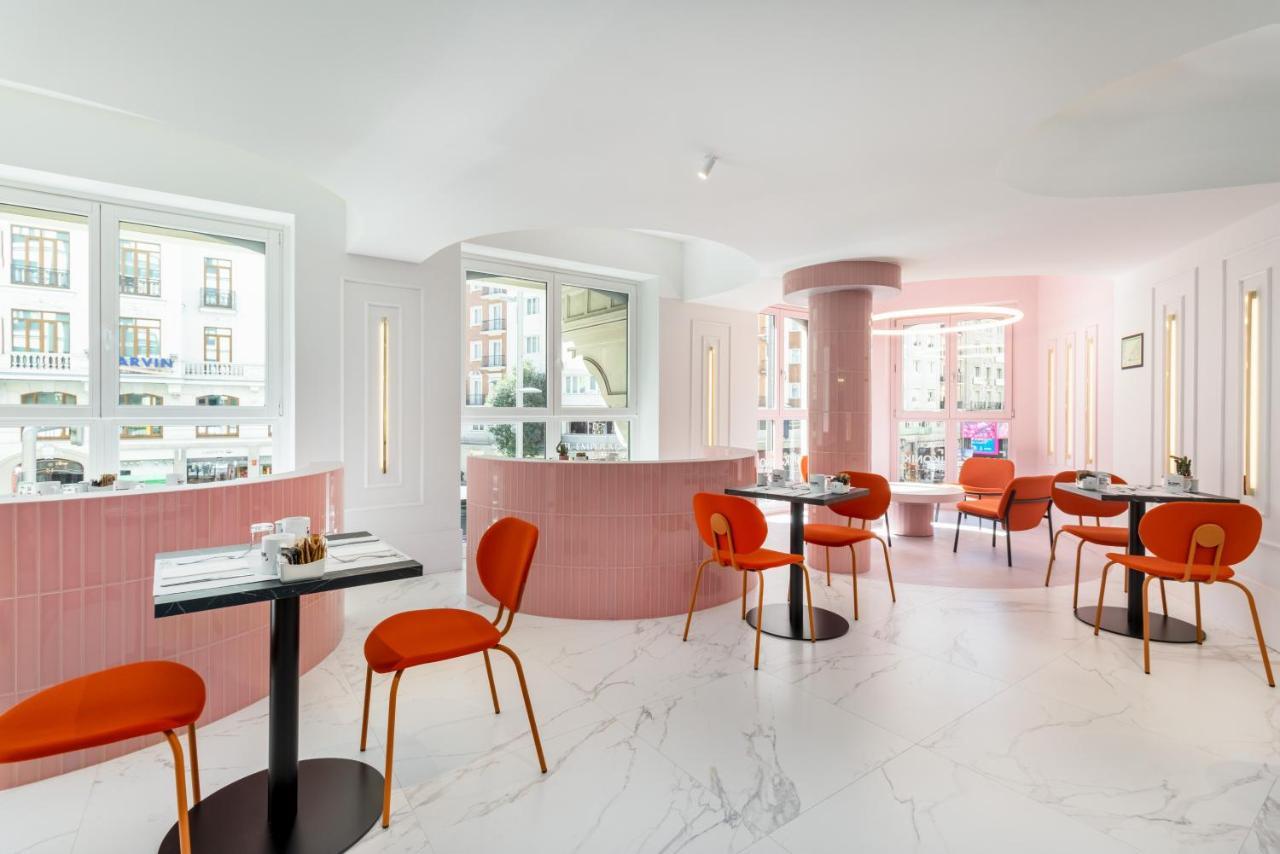 Ikonik Gran Via Hotell Madrid Eksteriør bilde