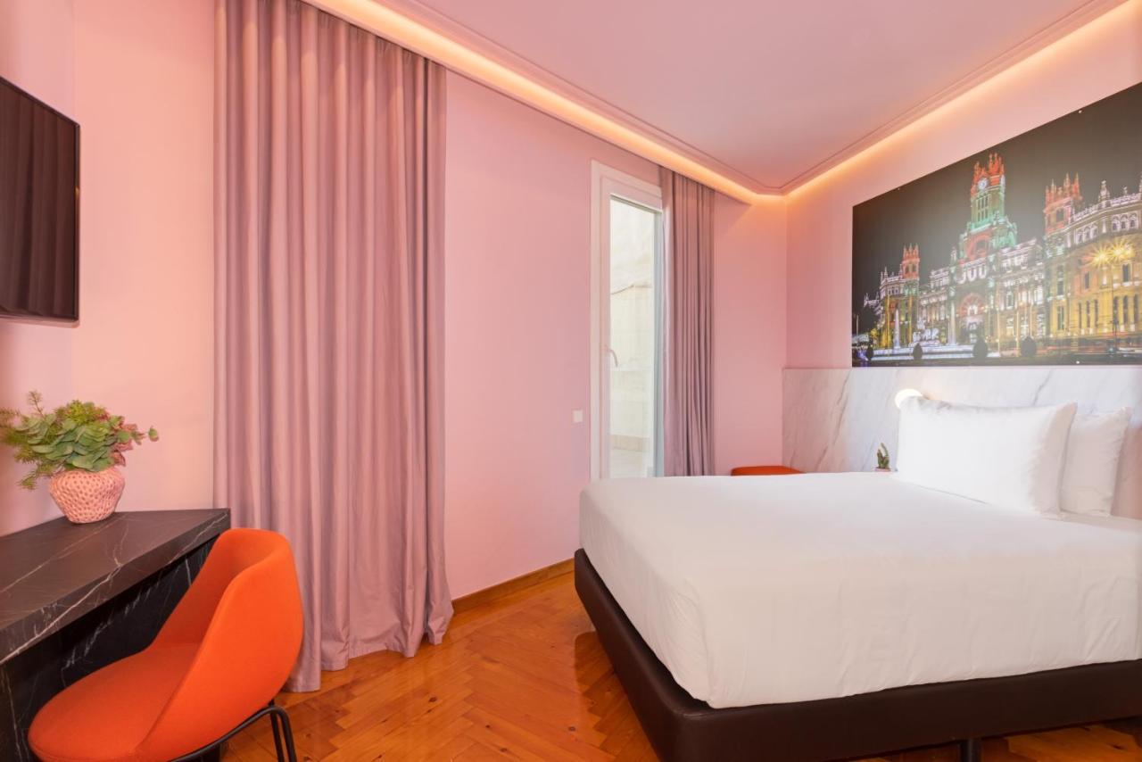 Ikonik Gran Via Hotell Madrid Eksteriør bilde