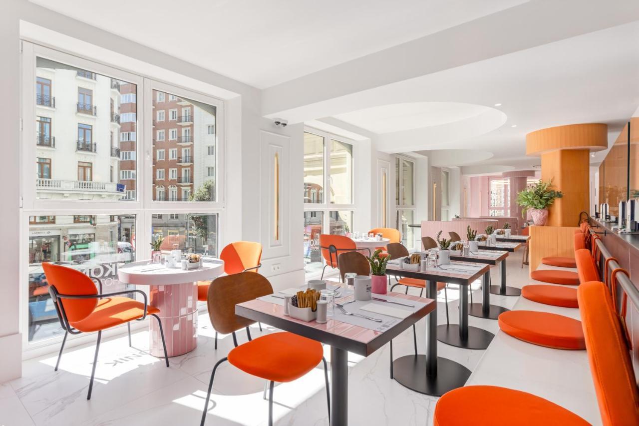 Ikonik Gran Via Hotell Madrid Eksteriør bilde