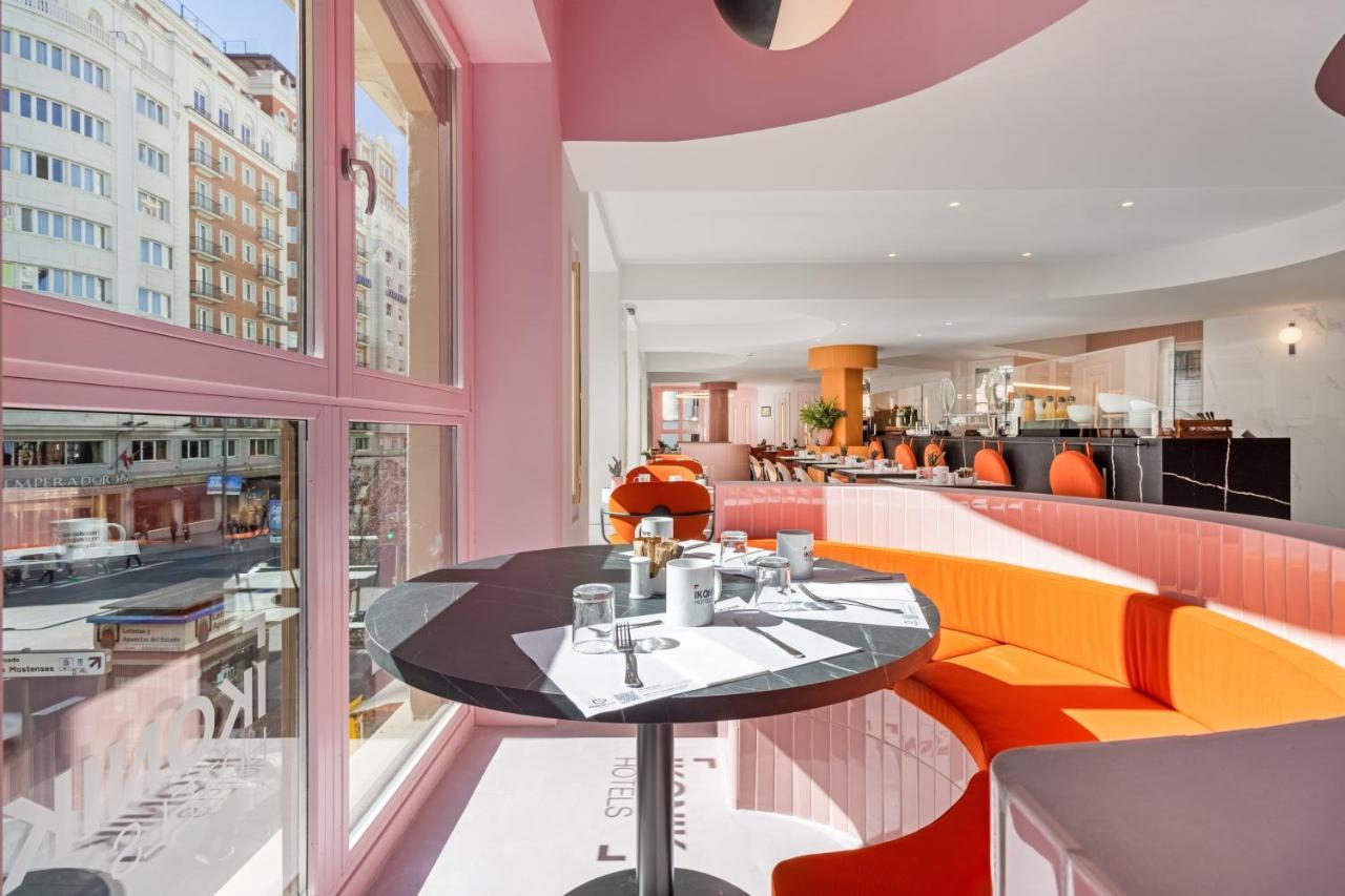 Ikonik Gran Via Hotell Madrid Eksteriør bilde