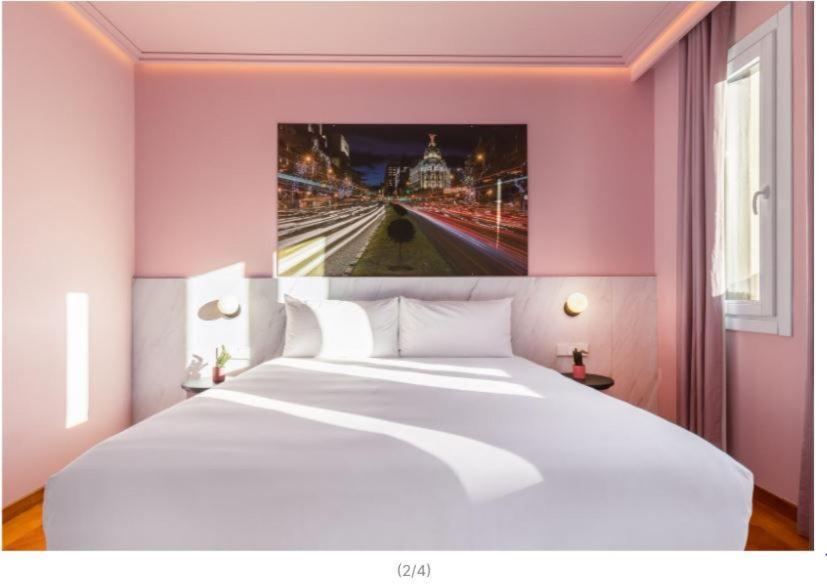 Ikonik Gran Via Hotell Madrid Eksteriør bilde
